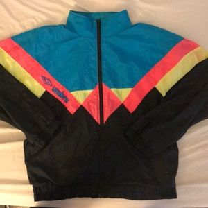 Throwback umbro windbreaker soakin saucy
